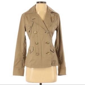 CAbi Army Green Utility Button Down Jacket